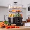 Vaporera Cecotec | Vapovita 3000 Pro | 1000 W | número de cestas 3