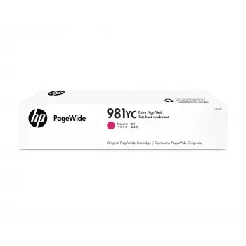 HP 981YC Cartucho de tinta magenta de rendimiento extra alto 16000 páginas