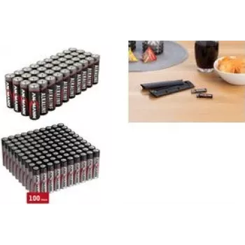 Pila ANSMANN AAA alcalina Micro 1521-0039 — pack de 100