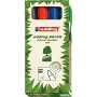 Rotulador permanente punta fina Edding 28-E4 negro azul verde rojo