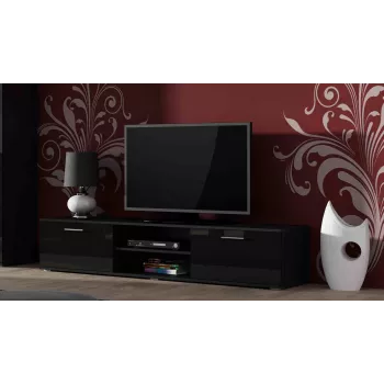 Soporte de TV Cama SOHO 180 negro/negro brillante