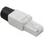 ROLINE Conector RJ-45 montable en campo Cat.6A (Class EA), UTP, Blanco (21.17.0324)