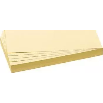 Franken UMZ 1020 04 Notas autoadhesivas rectangulares amarillo