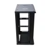 Rack de pared Extralink armario rackmount 18U 600x600 negro con cerradura de llave