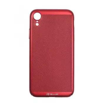 Funda para móvil Tellur para iPhone XR — Roja, diseño disipador de calor