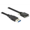 Cable USB DeLOCK 83599 USB 3.2 Gen 1 3 m USB A Micro-USB B negro