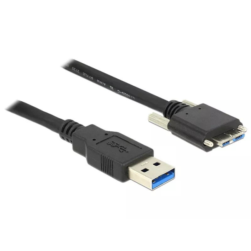 Cable USB DeLOCK 83599 USB 3.2 Gen 1 3 m USB A Micro-USB B negro