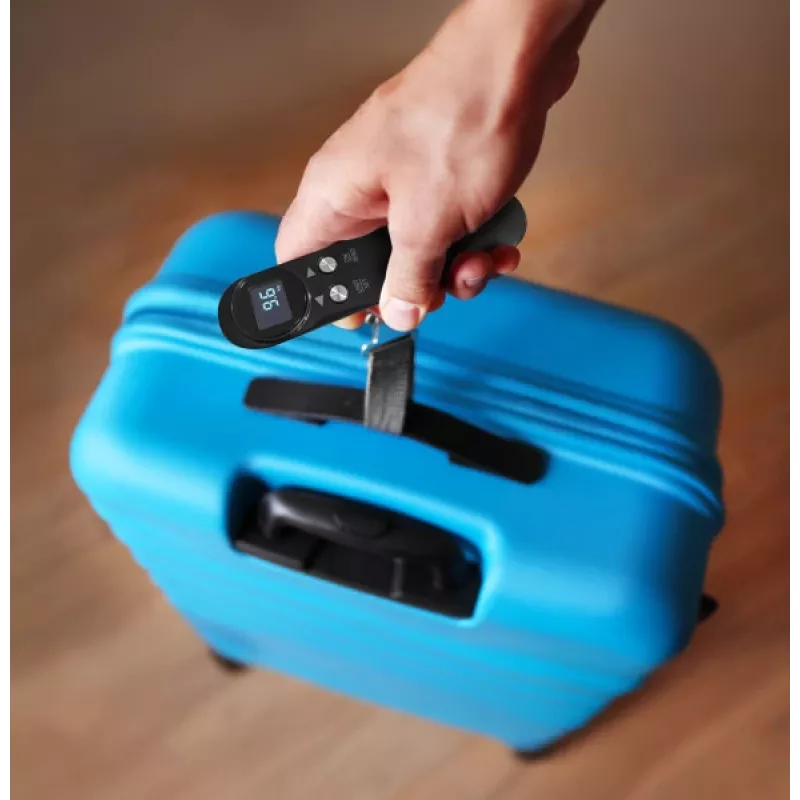 Báscula de equipaje HoMedics SCL-L100-BKR Travel Light diseño compacto