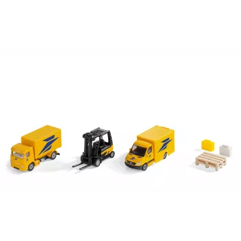 BLISTER set de regalo La Poste, vehículo en miniatura