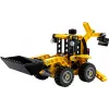 Set de construcción LEGO Technic Backhoe Loader 42197 — dirección articulada, cargador funcional, 104 piezas, edad recomendada 7+
