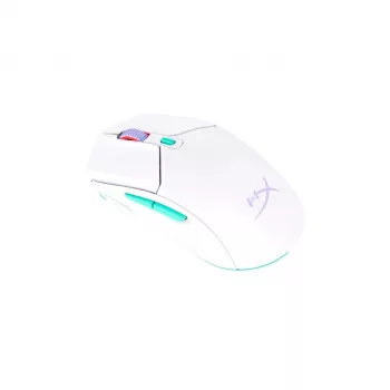 HyperX Pulsefire Haste 2 Core Wls - ratón gaming (Wht/Grn/Pur)