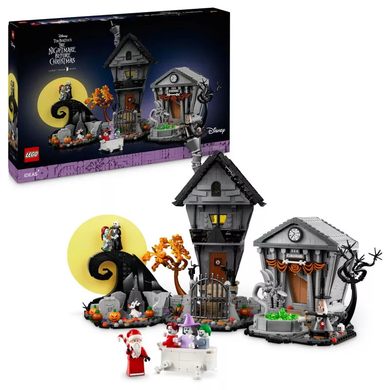 LEGO Ideas - Pesadilla antes de Navidad de Tim Burton (21351)