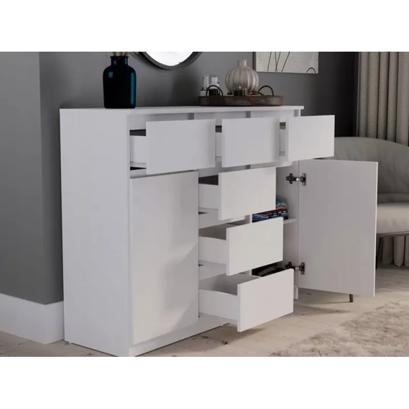 Cómoda MALWA 2D6S blanca