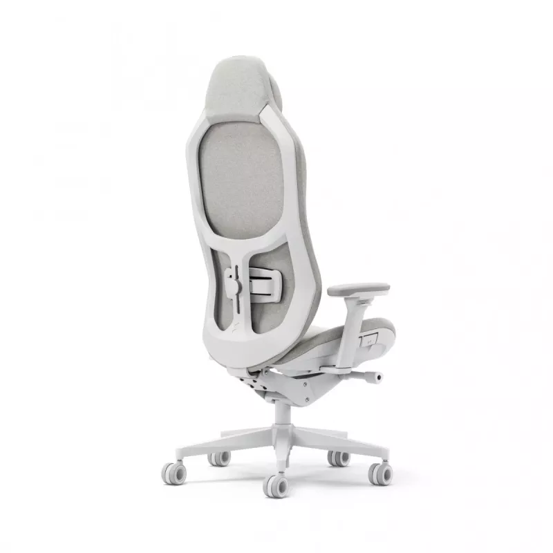 Fractal Design FD-CH-RE1F-02 Silla gaming Silla gaming para PC Asiento acolchado blanco