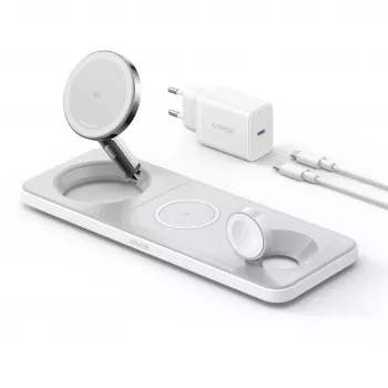 Anker MagGo Universal blanco USB carga inalámbrica carga rápida interior
