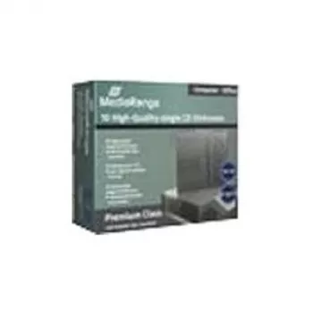 MediaRange pack minorista fundas CD slim individuales - funda jewel slim para CD - capacidad: 1 CD/DVD - negro, transparente (paquete de 10) (BOX32)