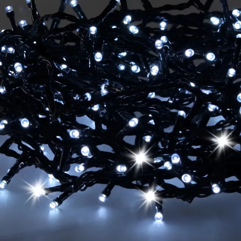 Set de barras de luz LED Extralink 500L blanco frío — longitud 3 m + 25 m interior/exterior