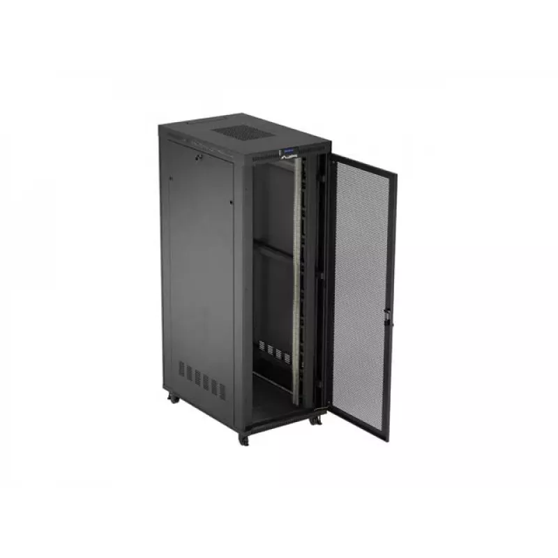 Armario rack LANBERG FF01-8247-23BL 47U armario independiente, 2343×800×1200 mm, IP20, 165 kg, carga 1200 kg