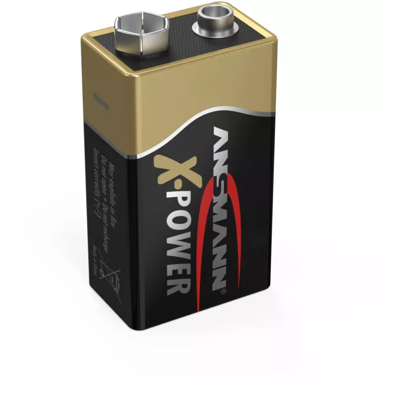 Pila desechable Ansmann 9V bloque