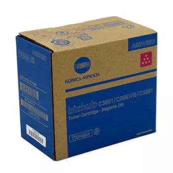 Konica Minolta TNP-49M A95W350 cartucho de tóner para bizhub C3351, magenta, original
