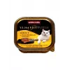 ANIMONDA Vom Feinsten Adult Pavo, Ternera y Zanahorias - Alimento húmedo para gatos - 100g