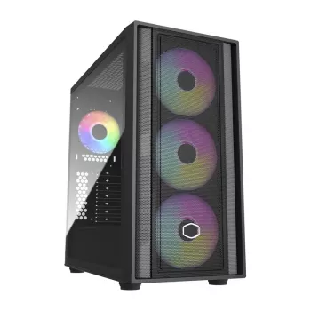 Caja de PC Cooler Master MasterBox 600 Sobremesa Negro