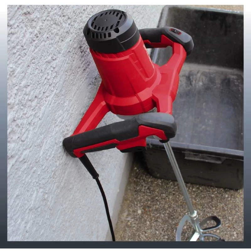 Einhell TE-MX 1600-2 CE - mortero - pintura - polvo - negro - rojo - M14 - ergonómico - 750 RPM - 1600 W
