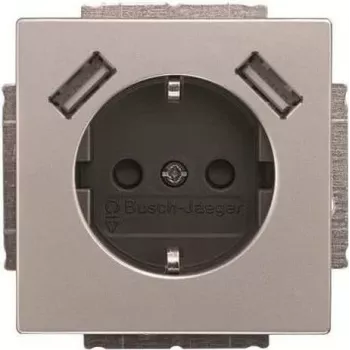 BJ 20 EUCB2USB-866 toma SCHUKO/2x USB (2CKA002011A6283)