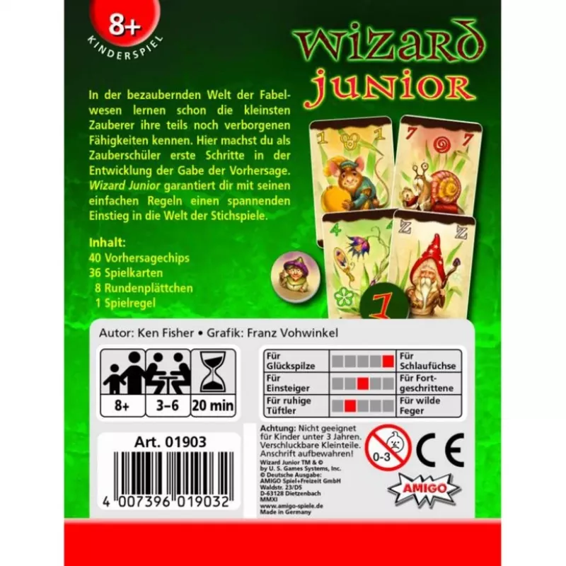 Wizard Junior, juego de cartas