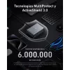 Cargador GeNPrime 200W GaN 4xUSB-C 2xUSB-A negro