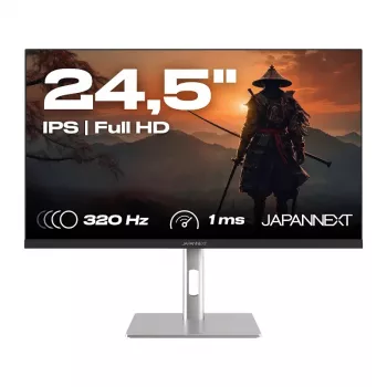 JAPANNEXT JN-IPS245G320F-HSP monitor de ordenador 62,2 cm (24,5 inch) 1920 x 1080 píxeles Full HD LCD negro