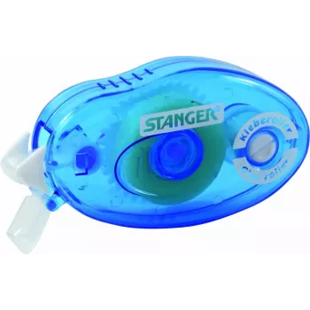 Rodillo adhesivo Stanger 39001, cinta de recambio 12 m × 8 mm, dispensador manual