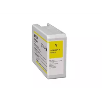 Cartucho de tinta Epson SJIC55(Y) para ColorWorks CW-D6500/D6000 amarillo