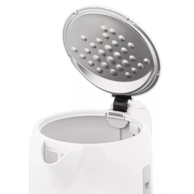 Adler Hervidor de agua | AD 1386 | Eléctrico | 1850 W | 2,2 L | Plástico | Base giratoria 360° | Blanco