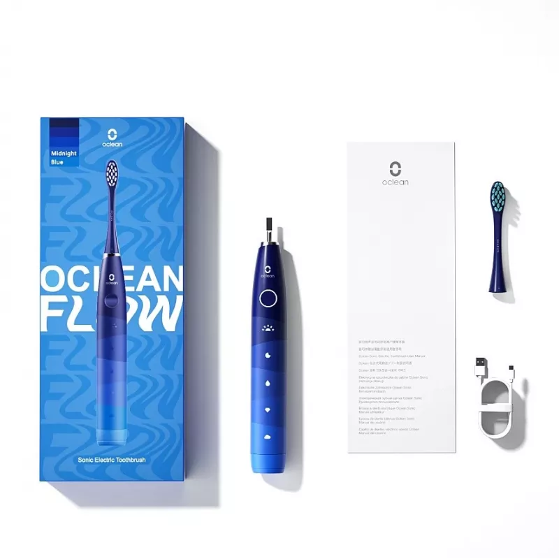 Cepillo de dientes sónico Oclean FLOW adulto azul