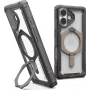 UAG Urban Armor Gear Plasma XTE MagSafe Kickstand funda | Apple iPhone 17 | ash (transparente)/titan | 114526113136 (114526113136)