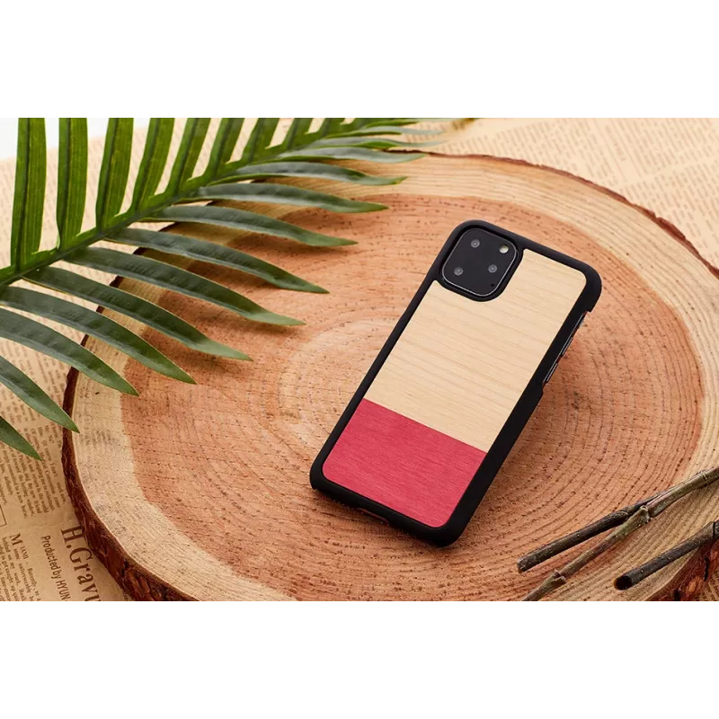 Funda para smartphone man and wood para iPhone 11 Pro Max — funda protectora negra
