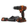 Black & Decker BDCHD18K1B2-QW Taladro 1400 rpm