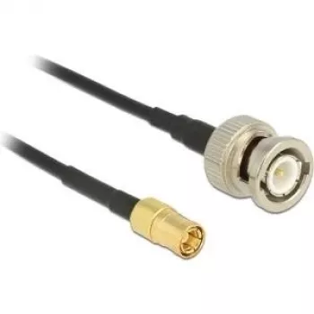Cable de antena DELOCK conector macho BNC > conector macho SMB RG-174 2 m