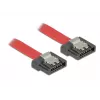 Cable SATA DeLOCK 0,3 m SATA III 7 pines rojo