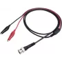 VOLTCRAFT Cable de medición BNC 114 cm Negro, Rojo MSC-100 (MSC-100)