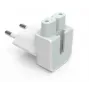 Vision - Adaptador para conexión de corriente - IEC 60320 C7 a CEE 7/7 - blanco - Europa