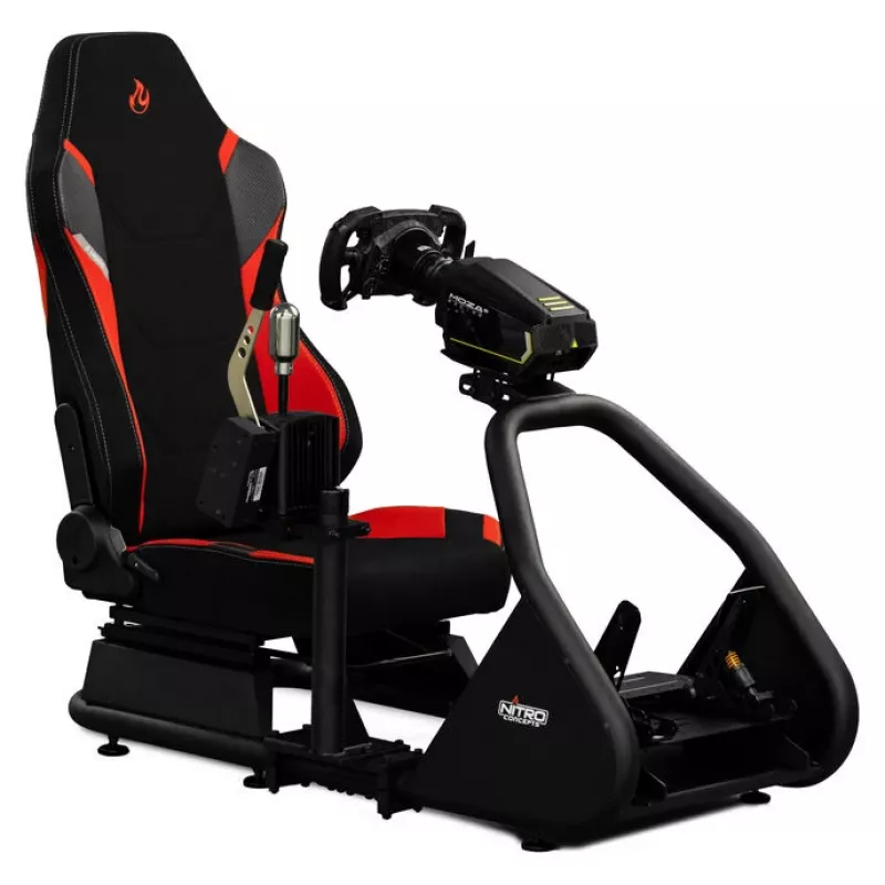 Silla gaming Nitro Concepts S-Racer GAZU-1012 – ergonómica, reposabrazos ajustables