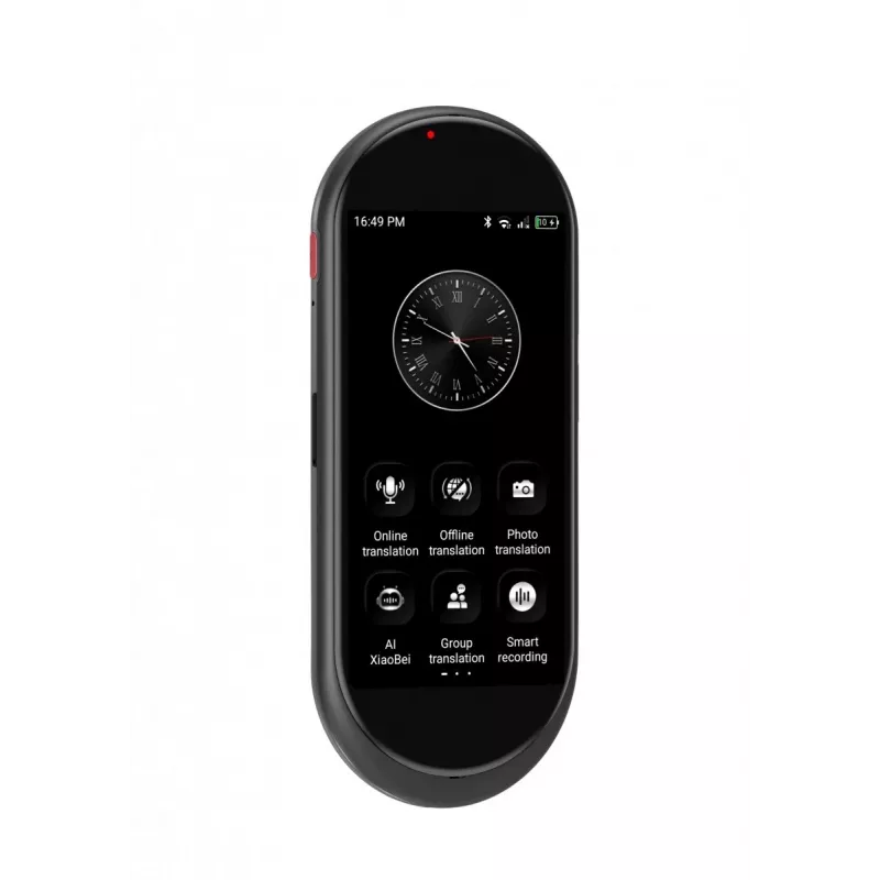 Traductor de voz portátil MAXCOM MT100 4G, traducción de voz multilingüe, dispositivo compacto de mano