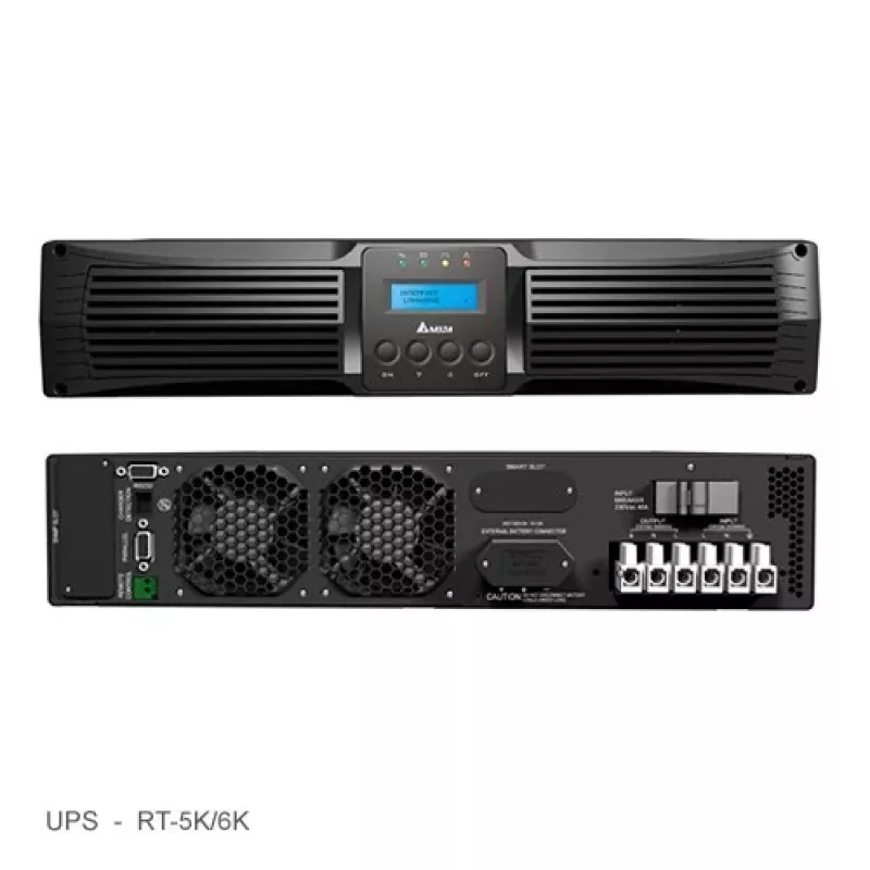 Sistema de alimentación ininterrumpida Delta UPS602R2RT0B035 6000VA 230V Rack/Torre
