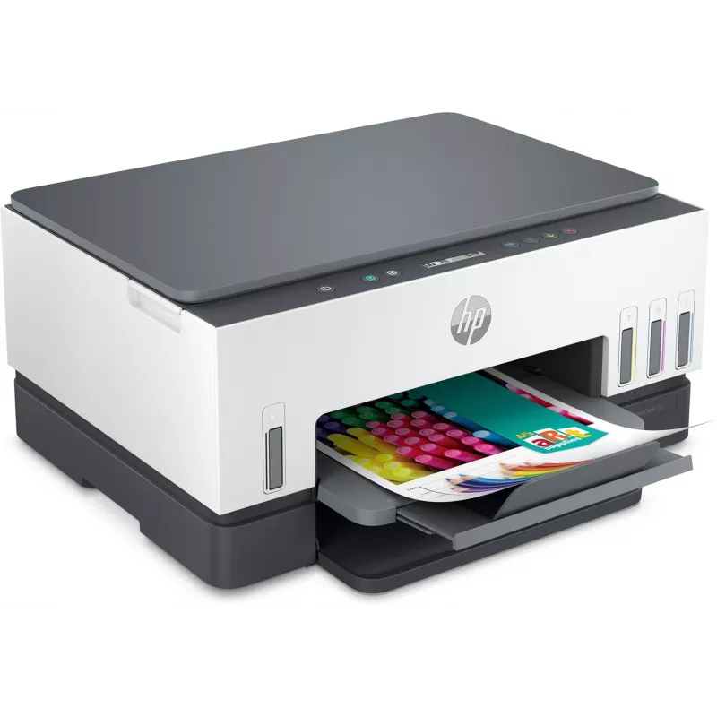 Impresora multifunción HP Smart Tank 670 — Thermal Inkjet, color, A4, Wi‑Fi/Bluetooth, dúplex, 4800x1200 DPI