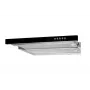 Campana extractora de encimera Akpo WK-7 Light Glass 50 acero inoxidable, negra