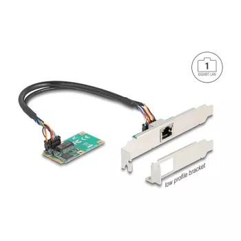 Adaptador RJ-45 interno DeLOCK 95268 Mini PCI Express 2,5 Gbit/s