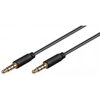 Microconnect IPOD016 cable de audio 2 m 3,5 mm negro