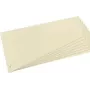 Herlitz 10838464 Tiras separadoras de cartulina manila, trapezoidales, A4, perforadas, 120 x 230 mm, gamuza